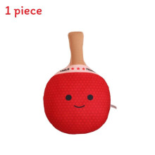 Racchetta da ping pong doppia faccia peluche giocattolo cartone animato bambina bambino festival regali