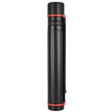 Telescoping Poster Storage Tube with Adjustable Length and Crush‑Resistant Document Carry Case