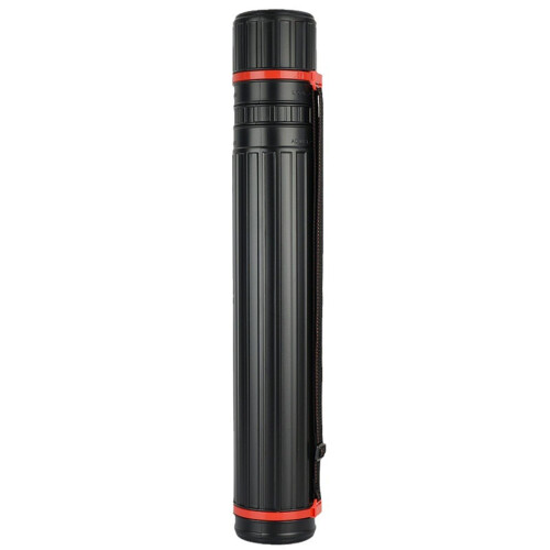 Telescoping Poster Storage Tube with Adjustable Length and Crush‑Resistant Document Carry Case