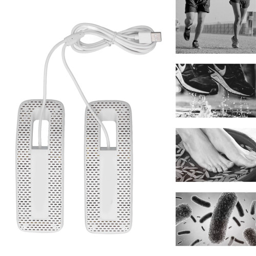 Portable USB Shoe Dryer & Deodorizer, 200g, White 1