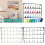 Thread Holder for 32 Spools, Iron Sewing Thread Organizer with Hanging Hook, Wall Mounted SpaceSaving Design 2