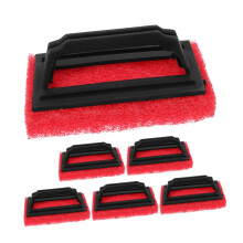 6pcs Screen Printing Cleaning Brush Set Stainless Steel Wire Brushes for Fast Ink Removal