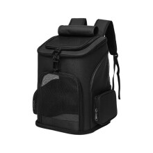 Expandable Foldable SoftSided Pet Carrier for Cats with 360 Ventilation and Shoulder Straps