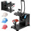 Automatic Hat Heat Press 8x14cm for Caps with Precise Temperature Control and Adjustable Timer 1