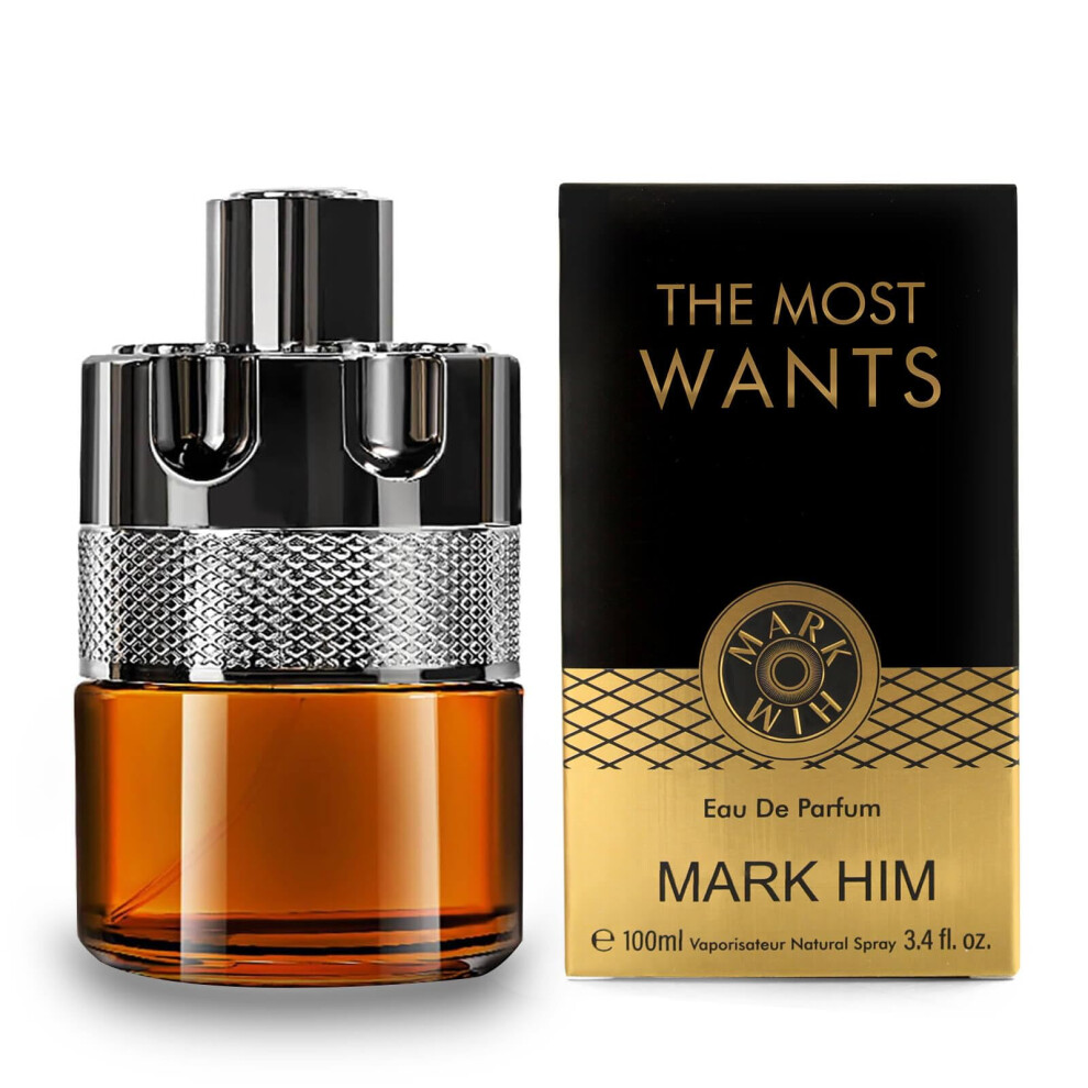 Men's Perfume Eau De Parfum 100ml, Long Lasting Citrus Woody Spicy Cologne with Lemon and Ginger