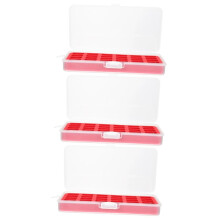 Bobbin Storage Case Set with Secure Sponge Interior, Durable Plastic Sewing Thread Organizer