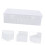 Thread Organizer Box Set of 2, 42 Spool Plastic Embroidery Thread Storage Case for Sewing 5