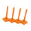 Bobbin Holder Thread Organizer for Quilting, Compact Tangle Storage, Universal and Durable Orange 1