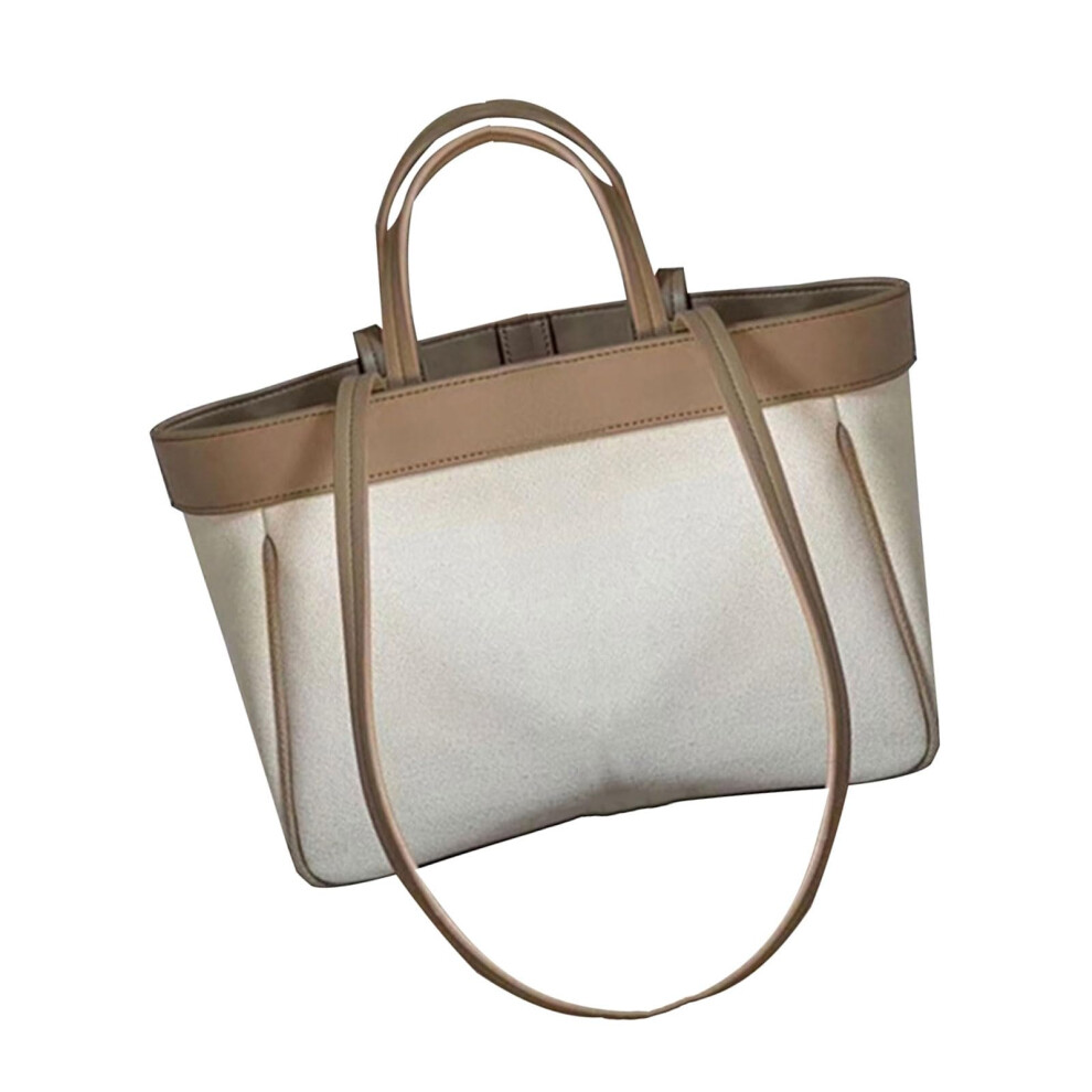 Leather Waterproof Diaper Bag with Multiple Pockets and Adjustable Shoulder Strap for Travel