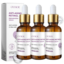Collagen Retinol Anti Aging Serum with Bakuchiol for Wrinkle Reduction and Skin Firming 3pcs