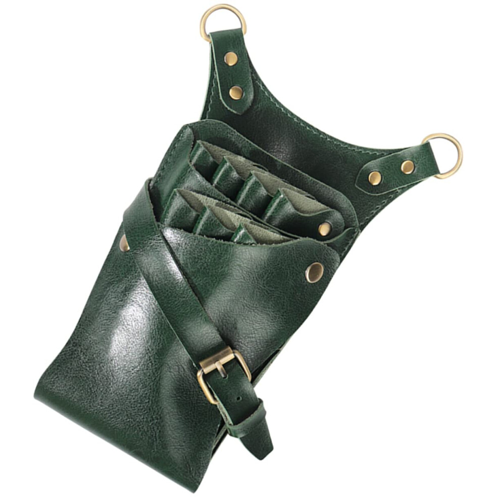 Hairdressing Scissor Holder With Multipocket Barber Tool Organizer For Professional Stylists 9164114253286