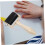 4pcs Printmaking Roller Set, Durable Rubber Brayers for Even Ink Coverage and Block Printing 4