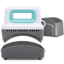 Hat Heat Press Machine with Curved Heating Plate, 4 Heat Levels, Handheld Cap Press for DIY