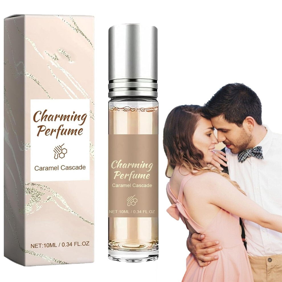 Caramel Cascade Perfume for Women 10ml Long Lasting Caramel Scent Eau de Parfum Travel Size