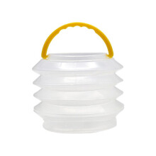 Foldable Brush Washer with Sponge, Collapsible Paint Brush Cleaning Bucket for Watercolor and Acrylic Painting