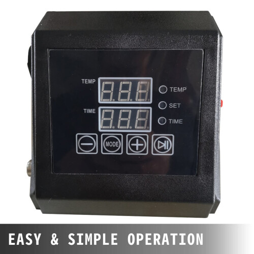Heat Press Control Box with Dual Digital Display, Precise Temperature Control for TShirt Sublimation Printing 1