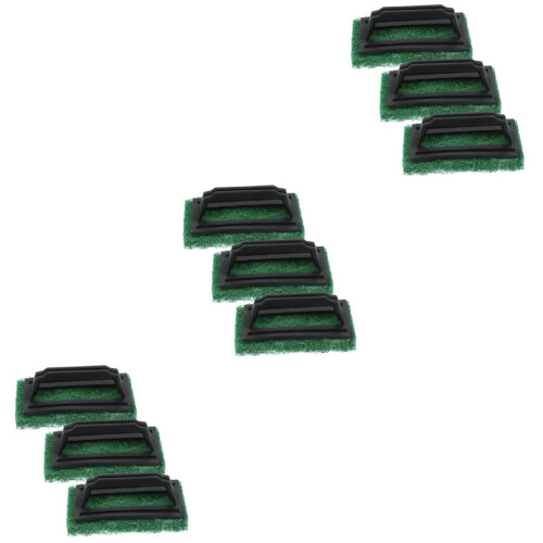 Screen Printing Cleaning Brush Set for Effective Ink Removal, Durable Sponge Head and Poly Handle Tools 4 Sets