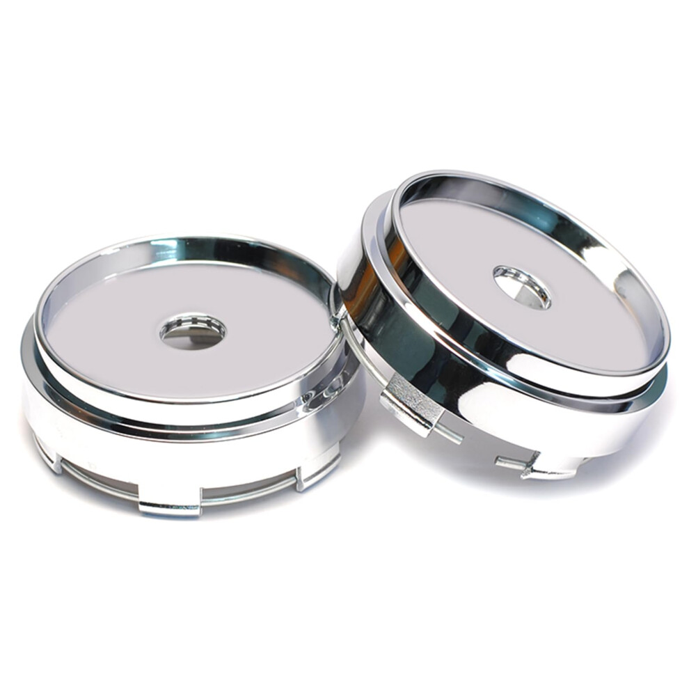 66Mm Car Wheel Center Caps Set Of 4, Abs Aluminum Hub Caps For Cars, Easy Snap Installation, Stylish Upgrade 9099447218322