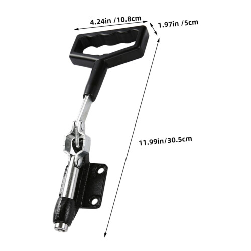 2pcs Heat Press Handle Replacement for Sublimation Press, Durable Iron Clamp Handle, Easy Quick Installation 1
