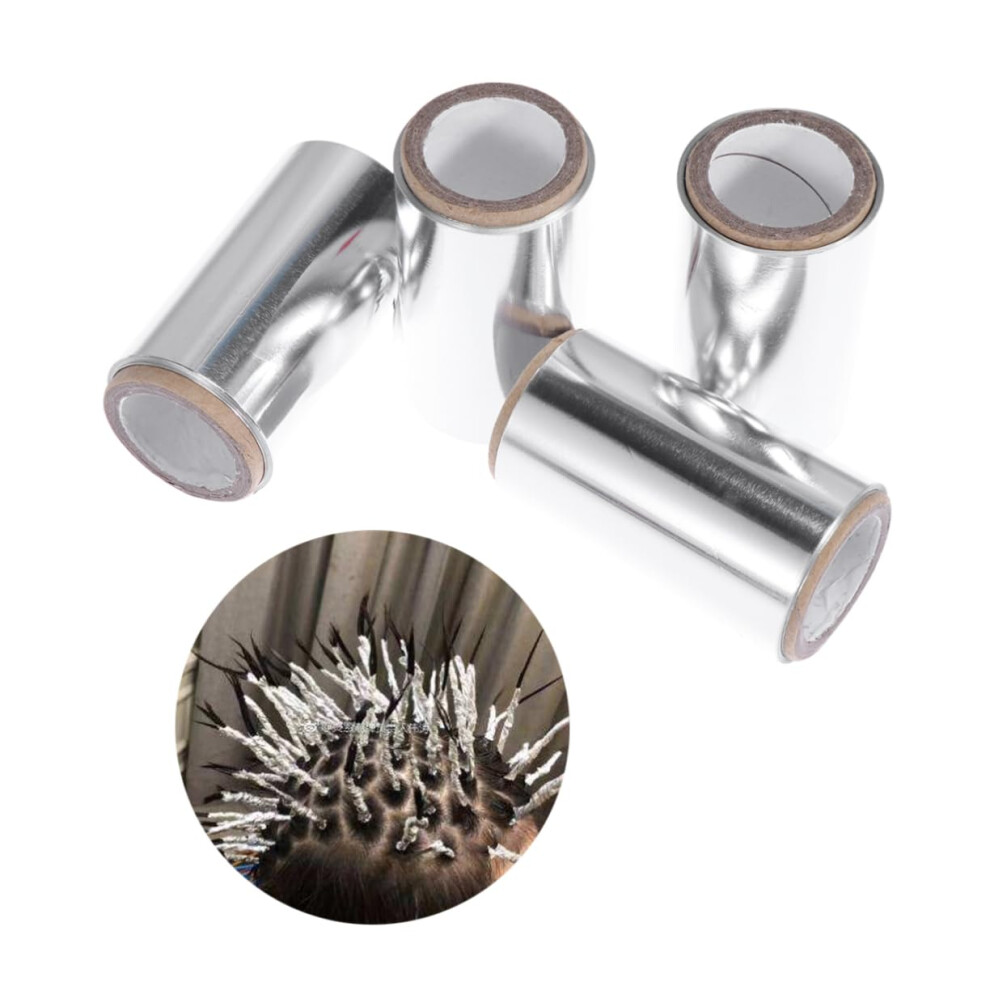 Hair Foil 4 Rolls PopUp Aluminum Highlighting Sheets for Salon Coloring with Easy Tear Design