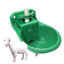 Automatic Horse Water Trough with Brass Valve, AntiSpill Livestock Drinking Fountain for Farm Animals