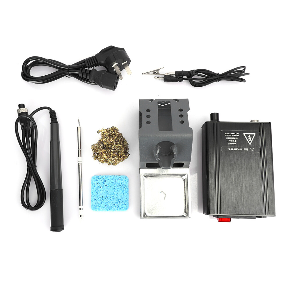 Digital Soldering Iron Station Featuring User-Friendly Controls And Led Magnifier, Fast Heating Capability With Complete Set Of Accessories For 9464372879878