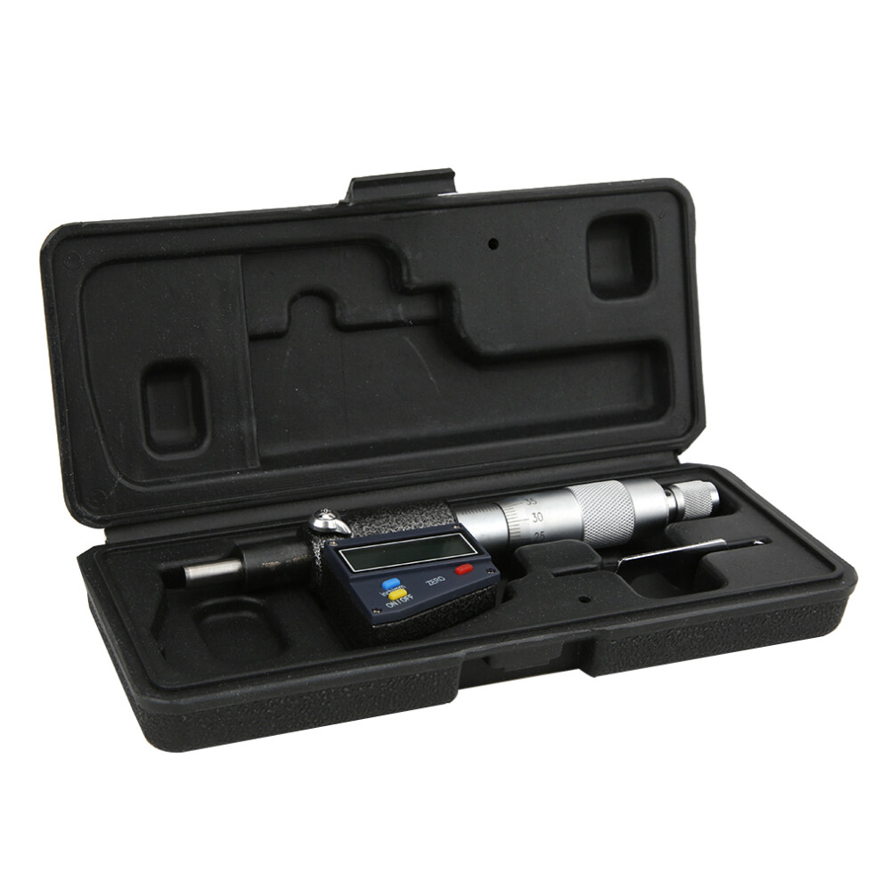 Electronic Micrometer With Seamless Unit Conversion, Durable Construction For Heavy-Duty Use, High-Precision Sensor With User-Friendly Interface, 9138057855852