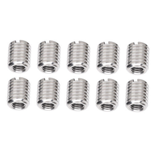 Reducer Female Sleeve For Precision Threading, Threaded Insert Stainless Steel Conversion Nut For Aviation Automobile Electronic Communication, 2