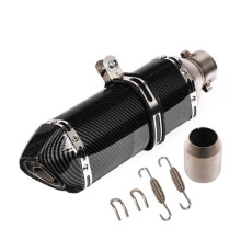 Motorcycle Exhaust 51mm Muffler 370mm Pipe With Db Killer Moto Tube