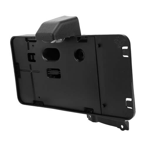 Βάση στήριξης πινακίδας κυκλοφορίας για Jeep Wrangler JK07-18, μαύρη πλαστική πίσω βάση με 2