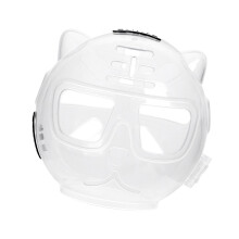Clear Breathable Cat Muzzle Mask Anti Bite Protection for Grooming Bathing Nail Trimming Travel S