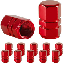 Universal Tire Valve Stem Caps Set, 12pcs AntiDust Waterproof Design for Cars Bikes and Motorcycles