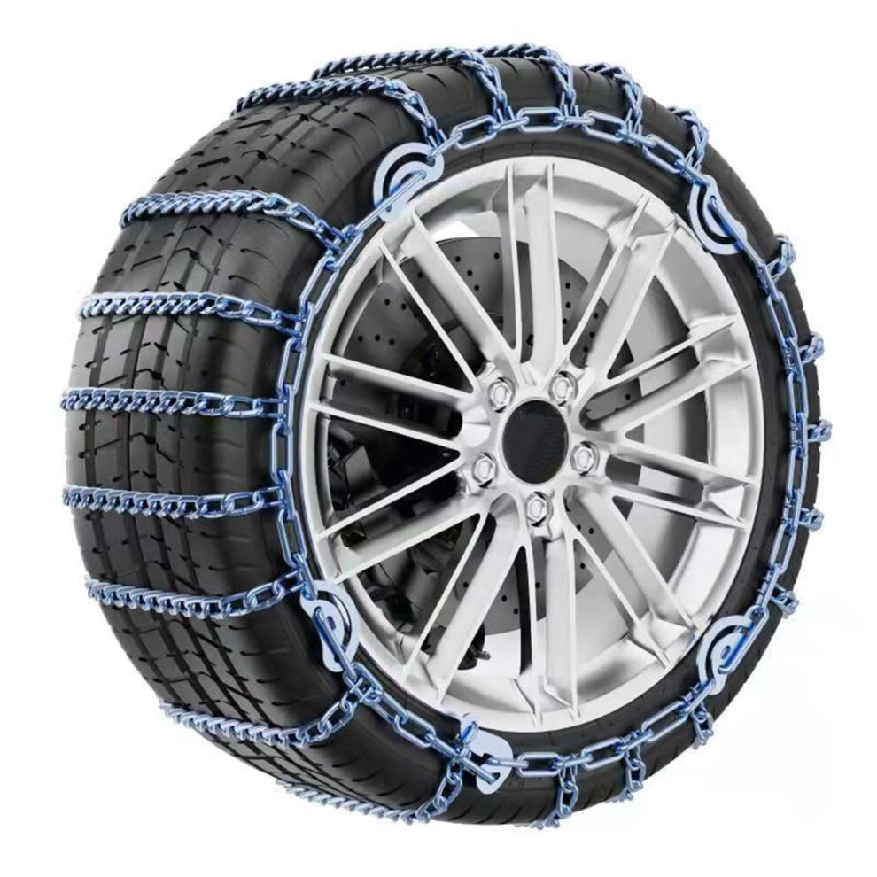 Snow Chains For Cars 145/70R16, Durable Metal Antiskid Tire Chains For Sedans Suvs Vans Enhanced Winter Traction 9044945120400