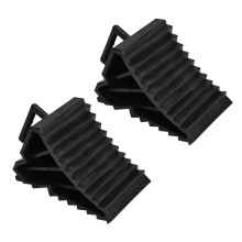 Trailer Wheel Chocks with Easy Grip Handle for Enhanced Wheel Stability and Durable Outdoor Use