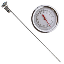 Soil Thermometer with 50cm Long Stainless Steel Probe for Accurate Compost and Garden Temperature Reading