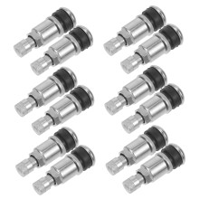 12pcs Tubeless Tire Valve Stems Kit TPMS Sensor Compatible Easy Installation for Cars