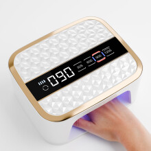 Professional Cordless UV LED Nail Lamp with 42 LEDs, Rechargeable Gel Nail Dryer for Salon and Home