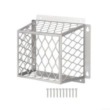 Stainless Steel Bird Proof Dryer Vent Cover 4 Inch Outdoor Exhaust Guard Easy Lint Cleaning