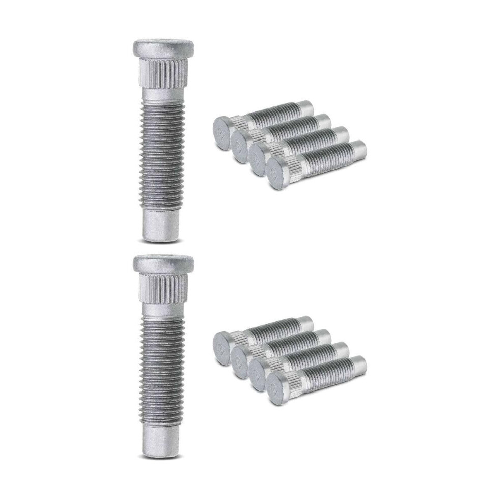 Wheel Lug Stud Replacement Kit 10Pcs Front Rear For Buick Chevy Gmc Cadillac Saturn Pontiac 9099447220035