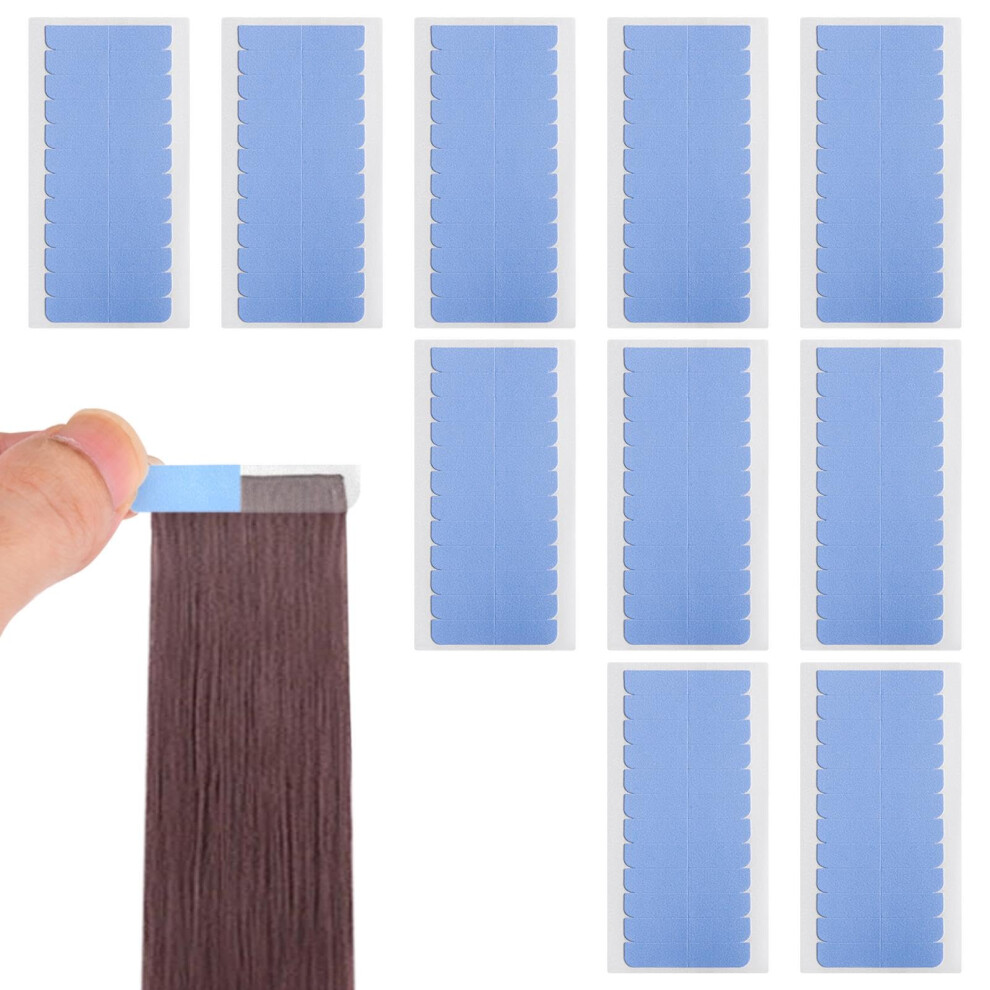 Hair Extension Tape Replacement 120pcs, Double Sided Adhesive Tabs for Tape in Hair Extensions
