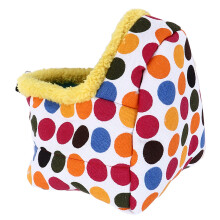 Cama-cueva para hámster 22 x 18 x 18 cm Peluche 85 g