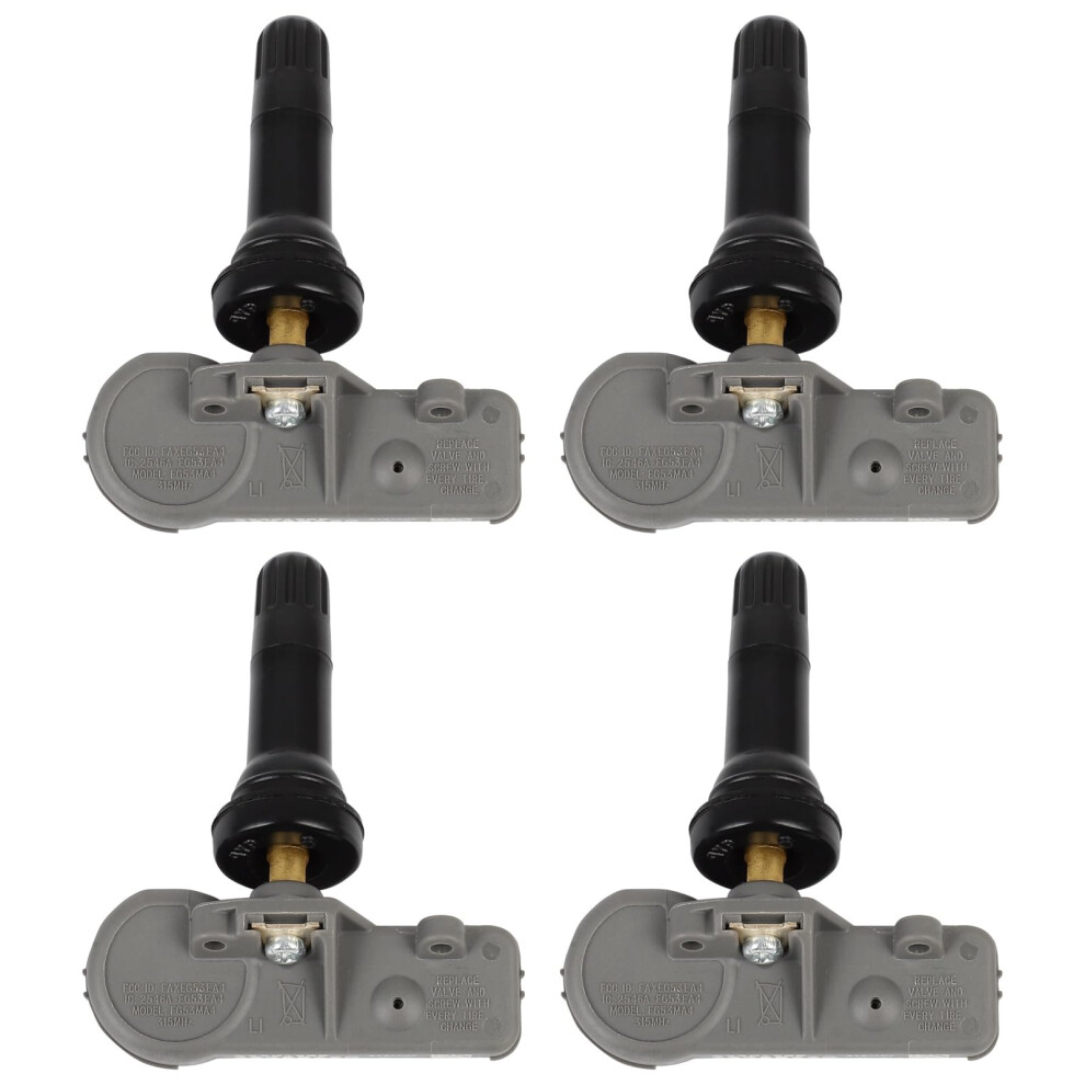 315Mhz Tpms Sensor 4 Pack For Cadillac Sts Xlr Corvette 2004Â2009 Direct Fit Replacement 25758220 9099447220998
