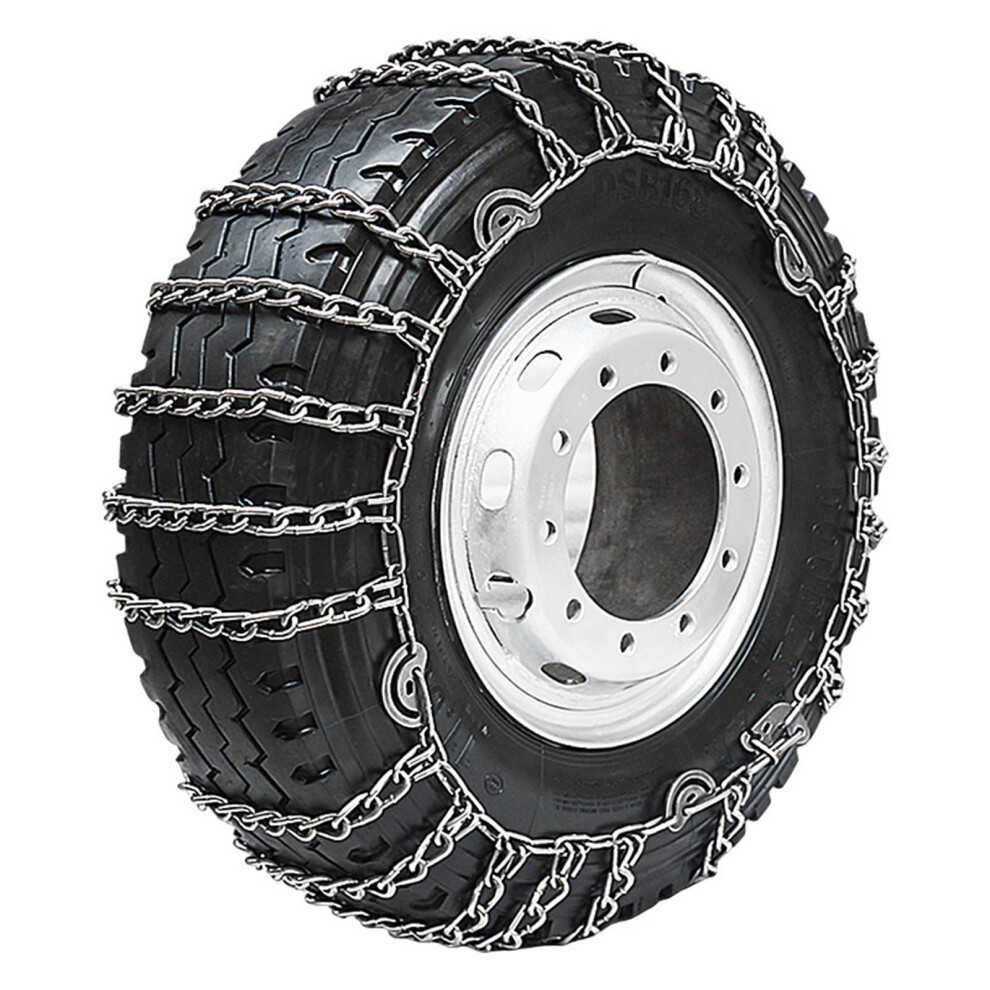 Heavy Duty Snow Tire Chains For Trucks 7.0016, Manganese Steel Antiskid, Enhanced Snow Traction 9044945121414