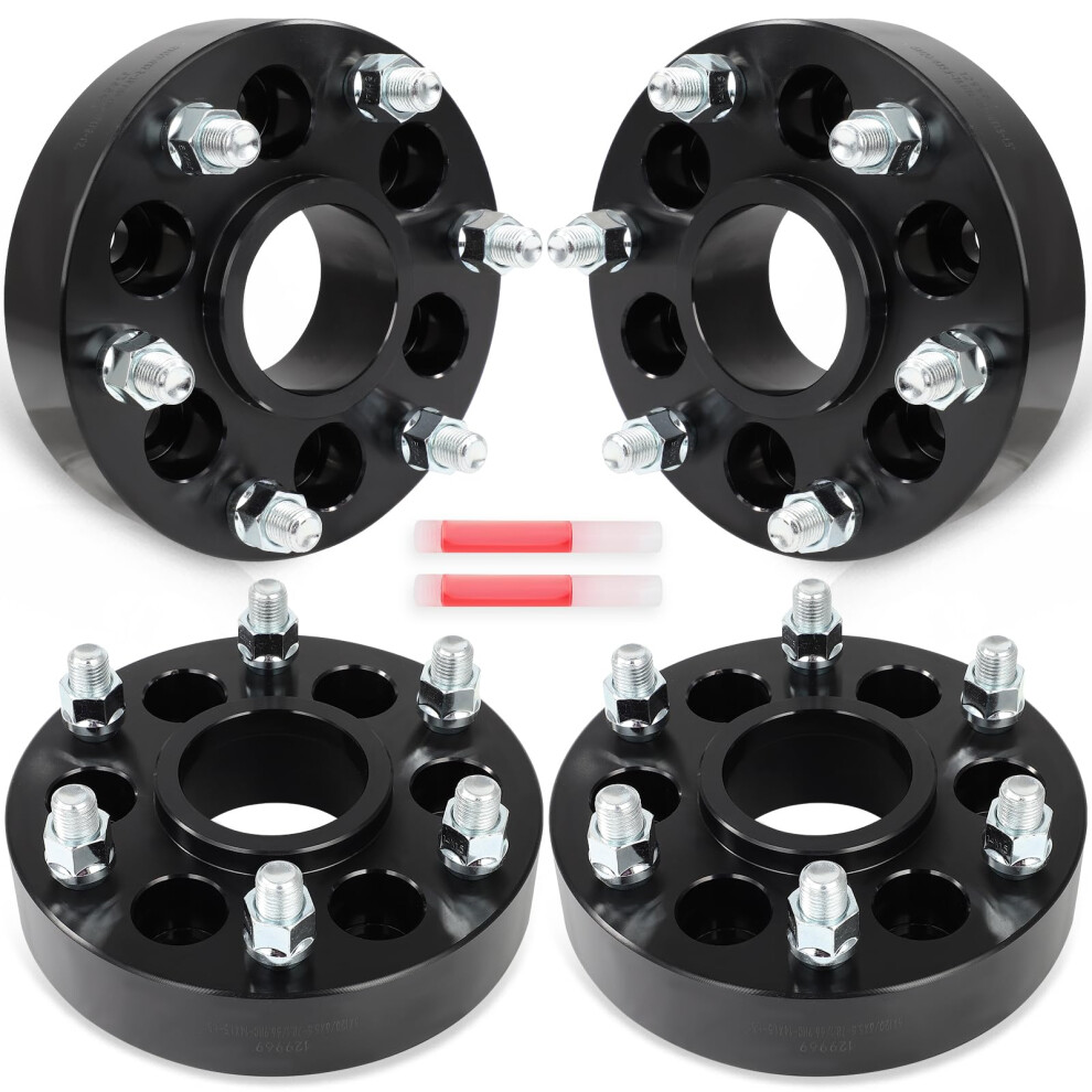4Pcs 6X120 To 6X5.5 Wheel Adapters 1.5 Inch Spacers 14X1.5 For Gmc Chevrolet Cadillac 9099447221049