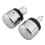 Front Axle Caps for BMW R nineT Silver 20172022 Pair, Durable Construction Easy Tool Installation 4