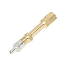 Tire Valve Extension Adapter 50mm Copper Silver Gold Universal Fit Quick Pump Connection
