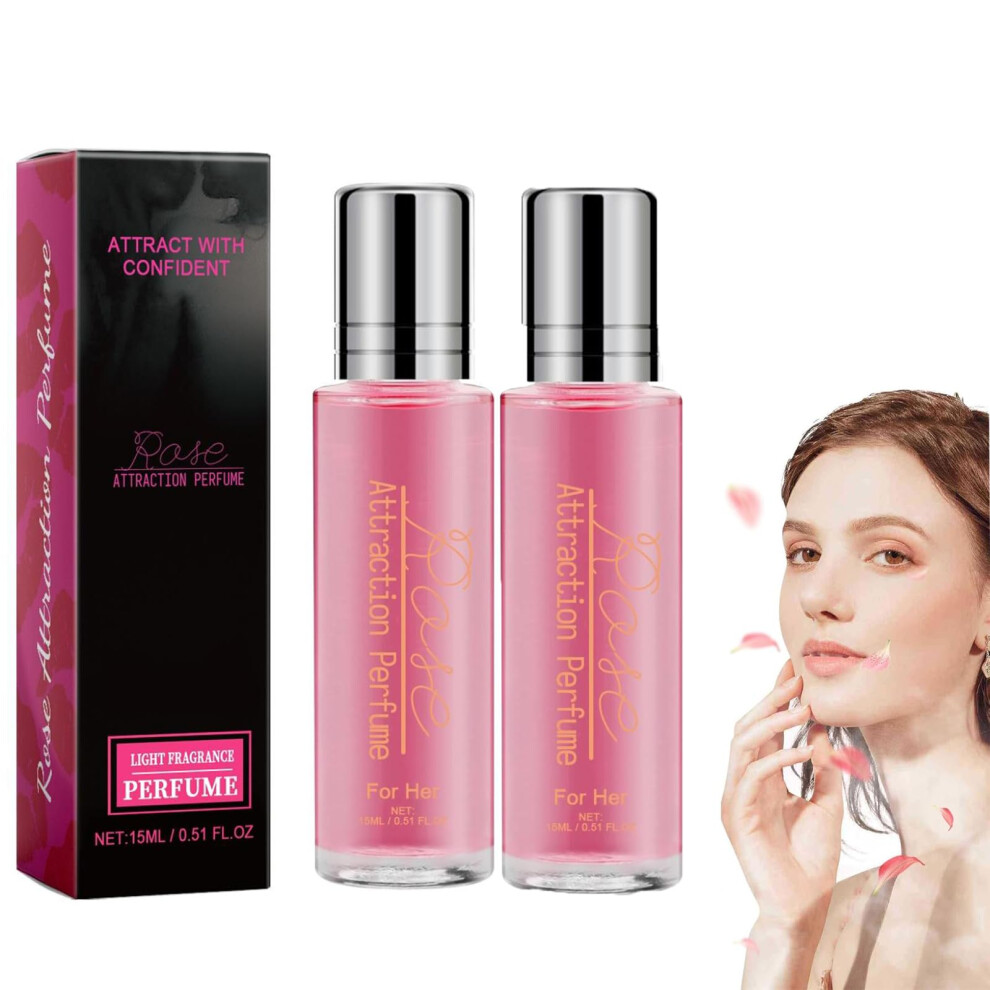 Pheromone Perfume for Women Roll On, Long Lasting Fragrance, Travel Size 15ml, 3PCS Set