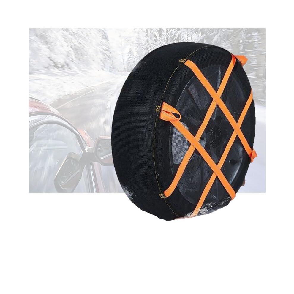 Car Snow Socks 6004 Antiskid Textile Tire Chains For Winter Driving And Ice Snow Traction 9099447221742