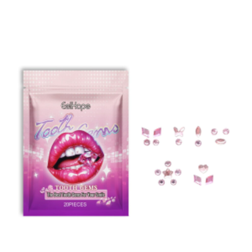 Tooth Gem Kit with Dental Crystal Drill for Easy Application and Secure Elegant Smile Decoration