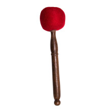 Tibetan Singing Bowl Mallet with Felt Head for Meditation Yoga Mindfulness Relaxing Sound Red S